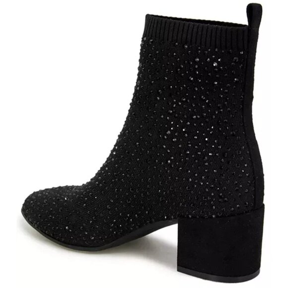 Kenneth Cole Reaction Women's Rida Stretch Jewel Dress Booties - Picture 2 of 3